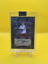 2023 Wild Card 5 Card Draw Black Jake Haener Auto 1/1 New Orleans Saints Fresno