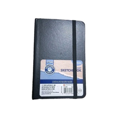 Pocket Sketchbook  72 White Sheets By ArtSkills 3.75inx5.75in ~New