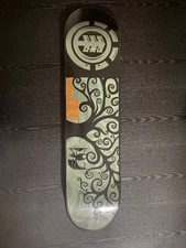 Rare Bam Margera "Bat in Tree" Skateboard Deck Mid 2000's Element