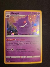 Pokemon 2020 Gengar Black Star Holo SWSH052 LP SWIRL on eBay