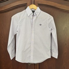 Ralph Lauren Button-Down Shirt Boys Plaid Size 12