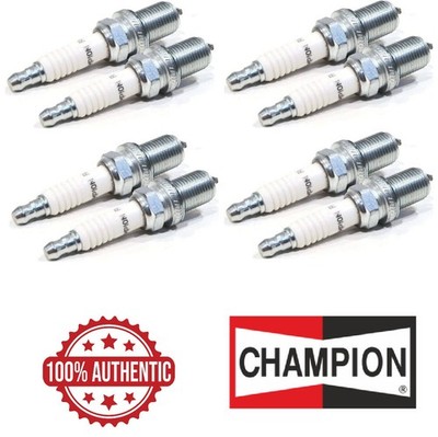 8 Champion Spark Plugs RC12YC 71G Copper Plus Nickel Lawn Mower