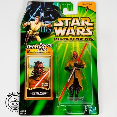 Darth Maul Sith Apprentice POWER OF THE JEDI Star Wars Collection 1 Hasbro 2000