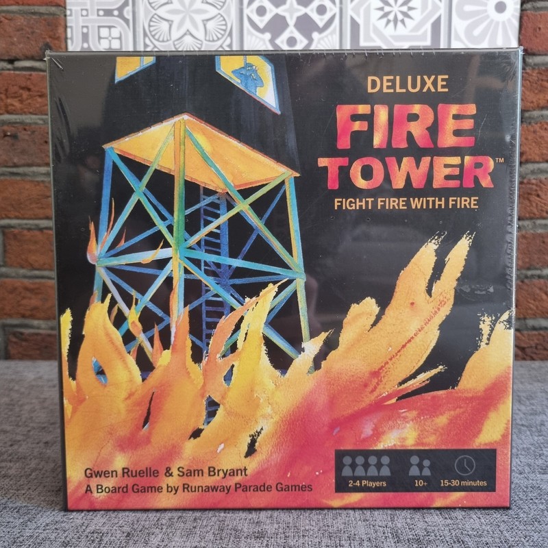 Fire Tower Board Game - Deluxe Edition - Runaway Parade - New & Sealed