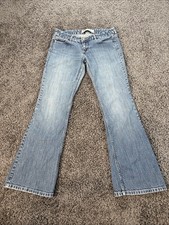 Vintage Route 66 Jeans Womens 6 Embroidered Low Rise Light Wash Y2K