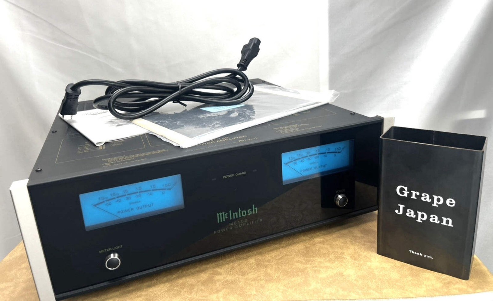 McIntosh MC152 Stereo Power Amplifier Excellent Condition Wo