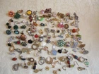 Jewelry Lot of 110 Costume/Wearable Vintage to Modern Single Clip-On Earrings