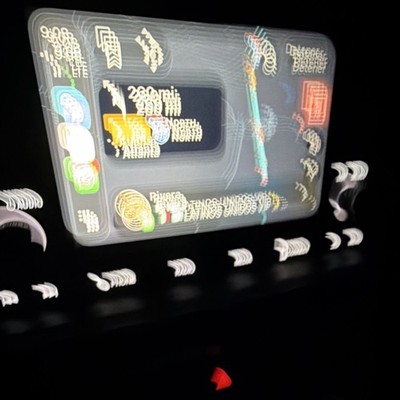 Atari Asteroids 1979 Arcade Replacement Control Panel Overlay