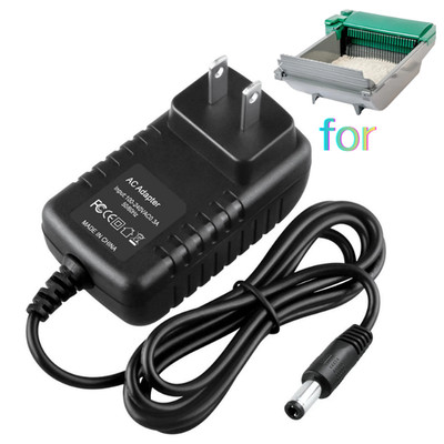 12V AC/DC Adapter for Pet Zone Smart Scoop Automatic Cat Litter Box LitterBox