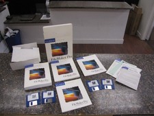 1992 Claris FileMaker Pro Software Apple Macintosh 3.5" Disks Floppy Vintage CIB