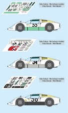 Décal Porsche 906 Le Mans 1966 1:32 1:43 1:24 1:18 64 87 slot décalcomanies