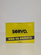 SERVD Kids vs Parents Card Game ? Hilarious Real-Life Game New & Sealed