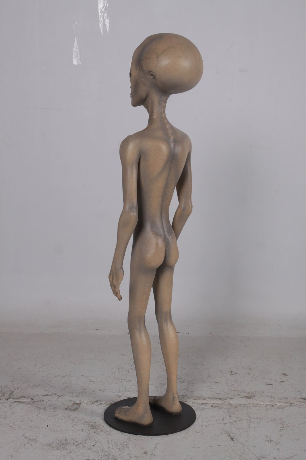 Gray Alien Life Size Resin Statue Prop Decor Outer Space Theme Display ...