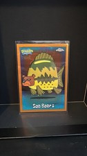 Topps Chrome SpongeBob Squarepants Orange Refractor Sea Bears 2025 #144 NM