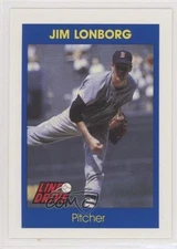 1991 Line Drive Jim Lonborg #16 fm0