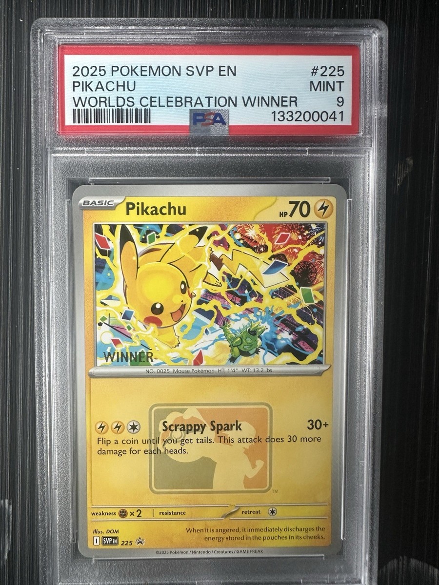 Pikachu - 225 (World Championship 2025) [Winner] 225 Sv: Scarlet
