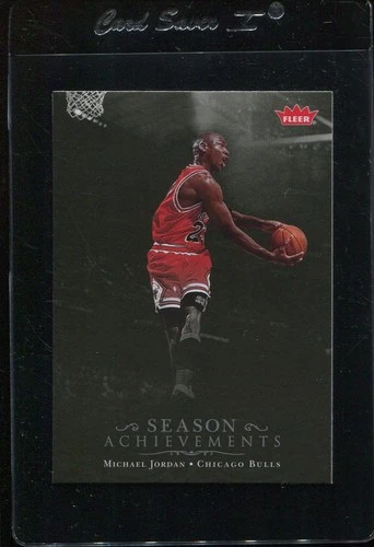 2007-08 Fleer MICHAEL JORDAN #SH15 Season Achievements Bulls \*Free Shipping