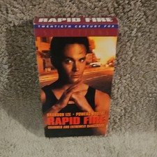 Rapid Fire 1996 VHS Movie Brandon Lee