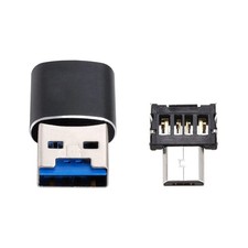 USB 3.0 to Micro SD SDXC TF Card Reader with Micro USB 5-pin OTG Adapter