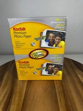 KODAK Premium Inkjet Photo Paper High Gloss 200 Sheets 4" x 6"  NEW/SEALED