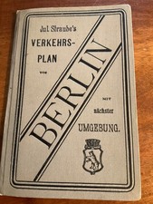 Julius Straube: Verkehrs-Plan von Berlin - mi...