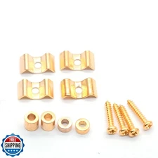 harpfeas 4PCS Metal Vintage Style Guitar String Trees Guides Retainers for Fe