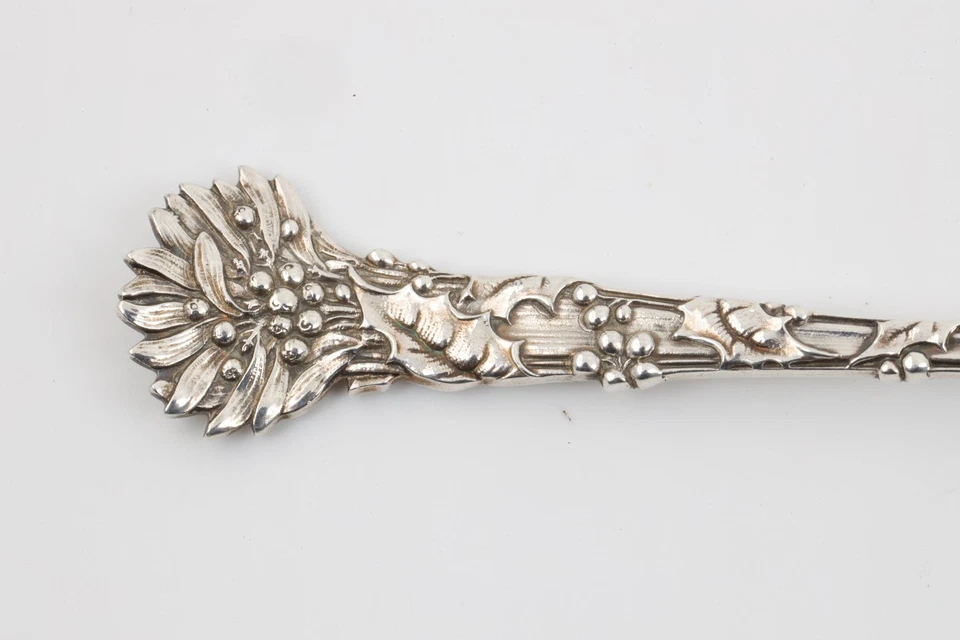 Tiffany & Co. 925 Silver Holly Hors d'Oeuvres Fork (32.89g.) - Image 3 of 4