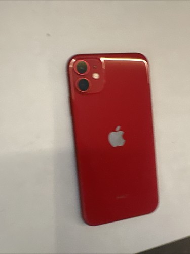 Apple iPhone 11 64GB Red Unlocked A2111 GSM iOS 14.7.1 OS 14 World Ready - Afbeelding 4 van 9