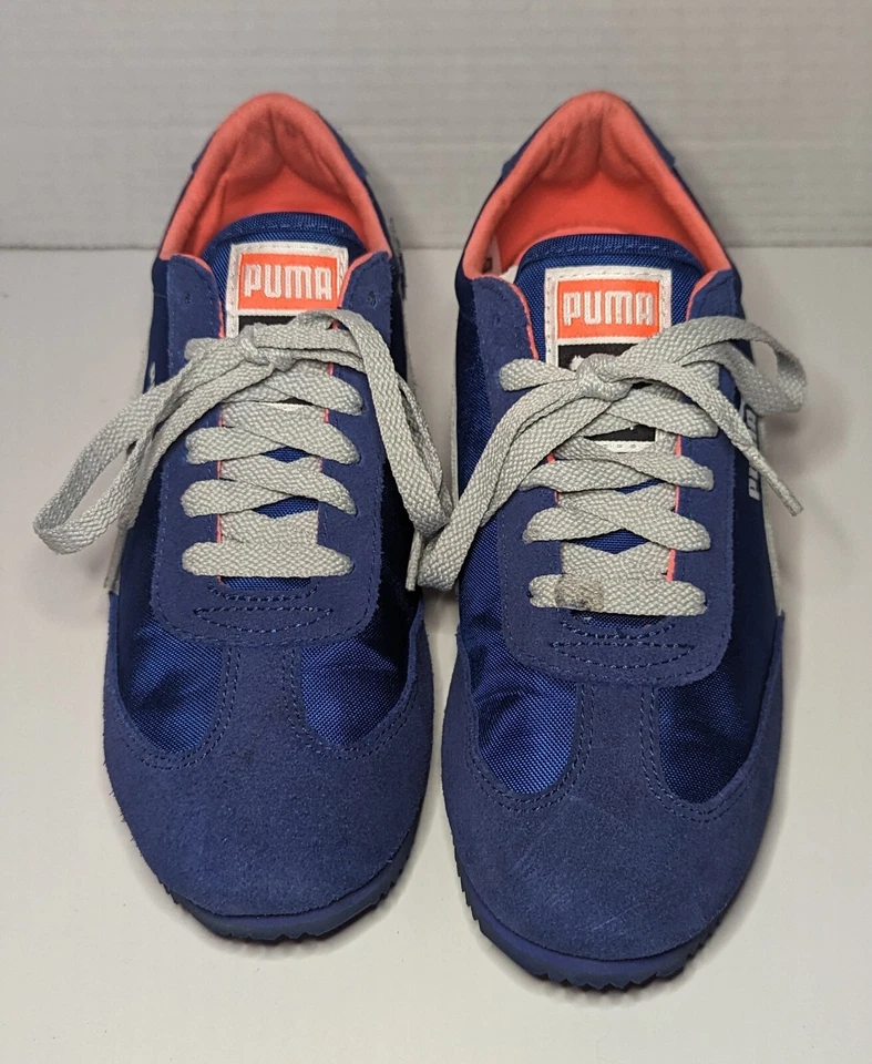 ZAPATOS PUMA CLÁSICOS CUÑA CAROLINA RAYAS MUJER US 7 EUR 37 1/2 ROPA DEPORTIVA Foto 2 de 4