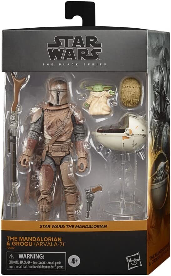 Star Wars the Black Series Mandalorian e Grogu - F2882 - Nuovo e Sigillato