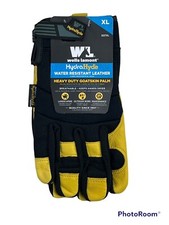 NWT Wells Lamont Adult XL HydraHyde Leather Work Gloves, 1-Pair, Extra Large