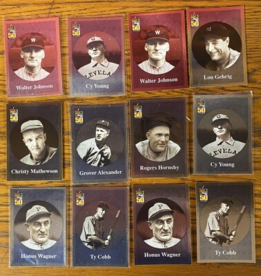 2001 Topps Before There Was Topps Partial Set Lot/GEHRIG, COBB, YOUNG, WAGNER ++