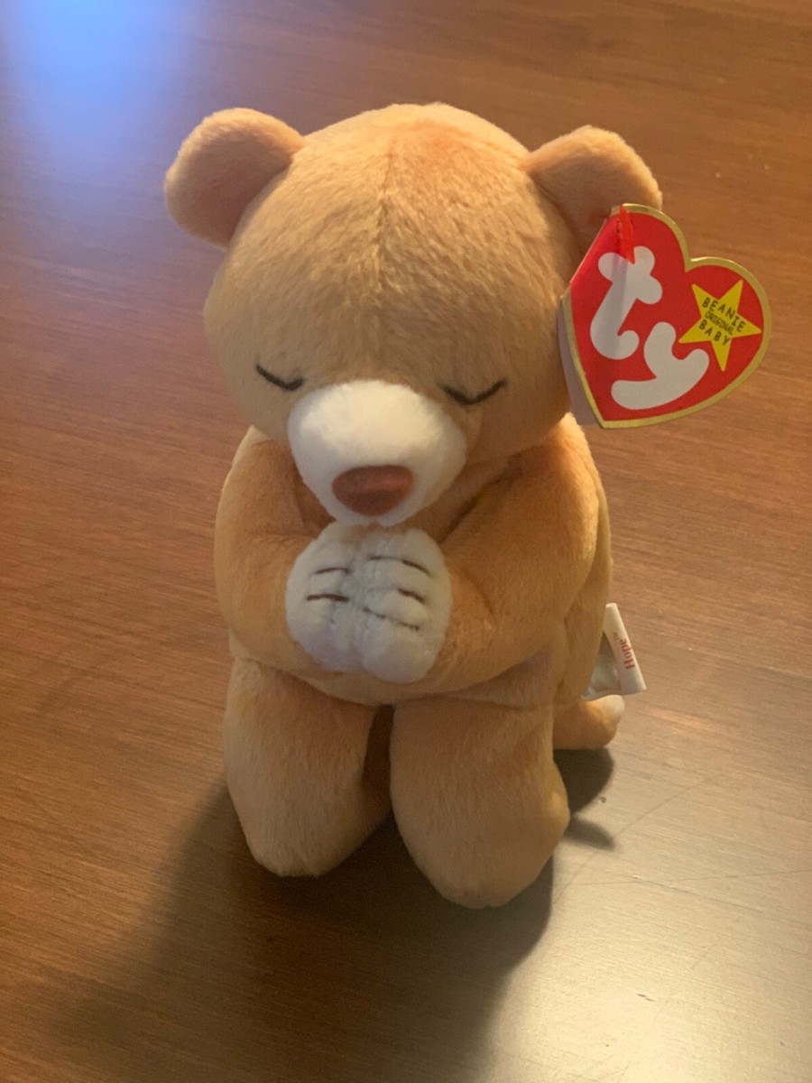 Ty Beanie Baby Praying Baby Hope - Very rare with Tag Errors