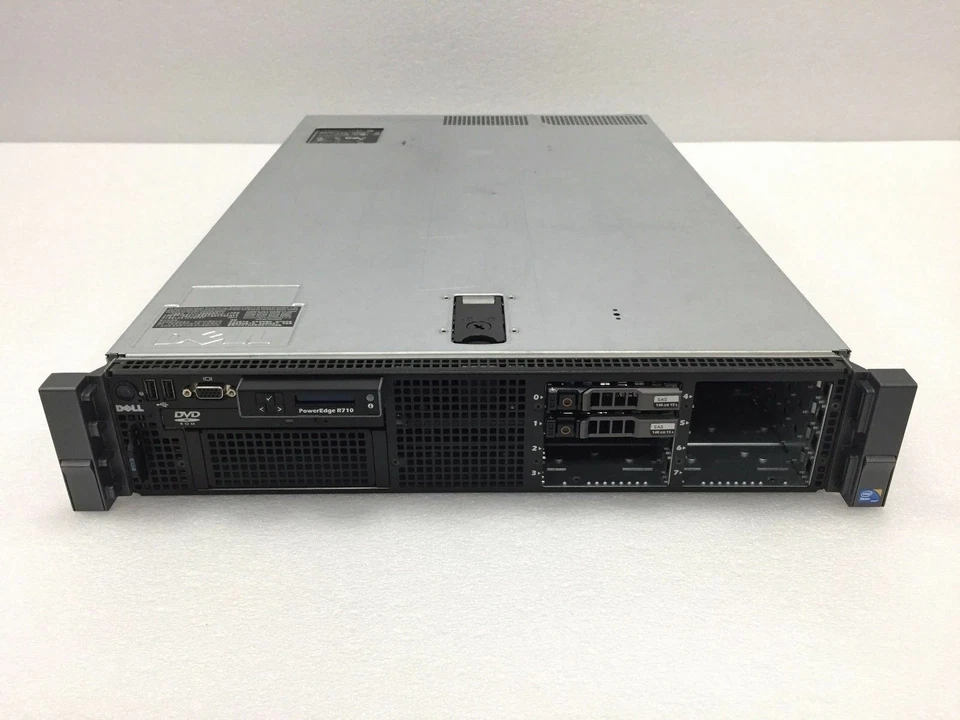 Dell PowerEdge R710 2x 3.06Ghz X5675, 24GB, 2x 146GB 15K, PSUs, Bezel, Rack Kit - Image 3 of 4