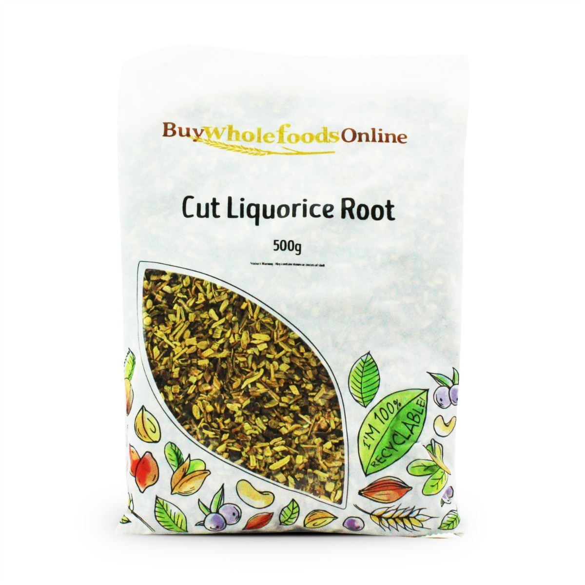 Liquorice Root Cut 500g | BWFO | Free UK Mainland P&P