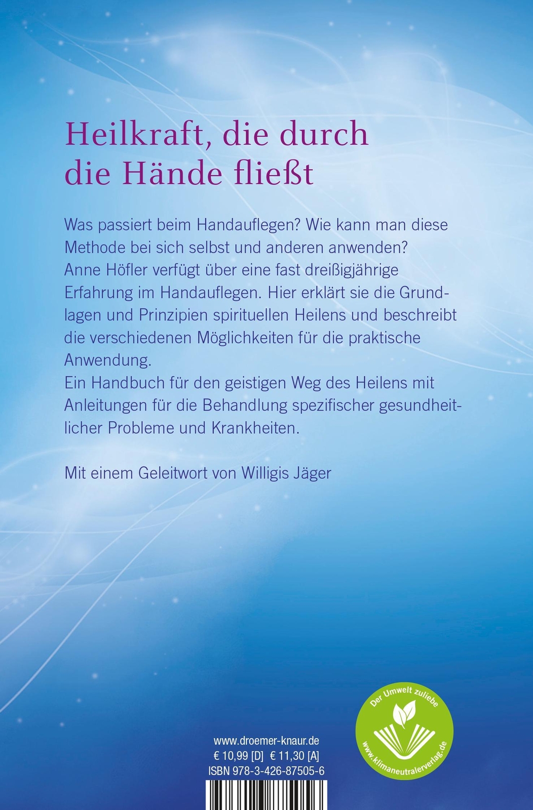Thumbnail - Open Hands Grundlagen Und Praxis Des Handauflegens Anne Höfler