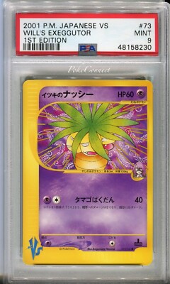 PSA 9 MINT Pokemon Will's Exeggutor Japanese VS Series 1st Edition