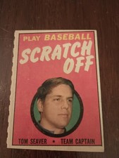 1970 Topps Scratch Offs (Tom Seaver) (NRMT)