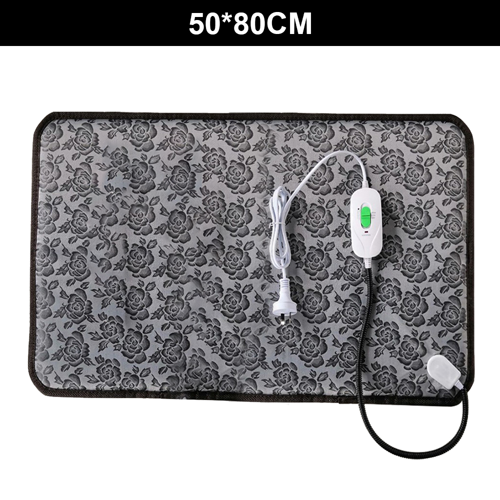 Electric Pet Heat Mat Heated Pad Dog Cat Heating Blanket Bed Waterproof