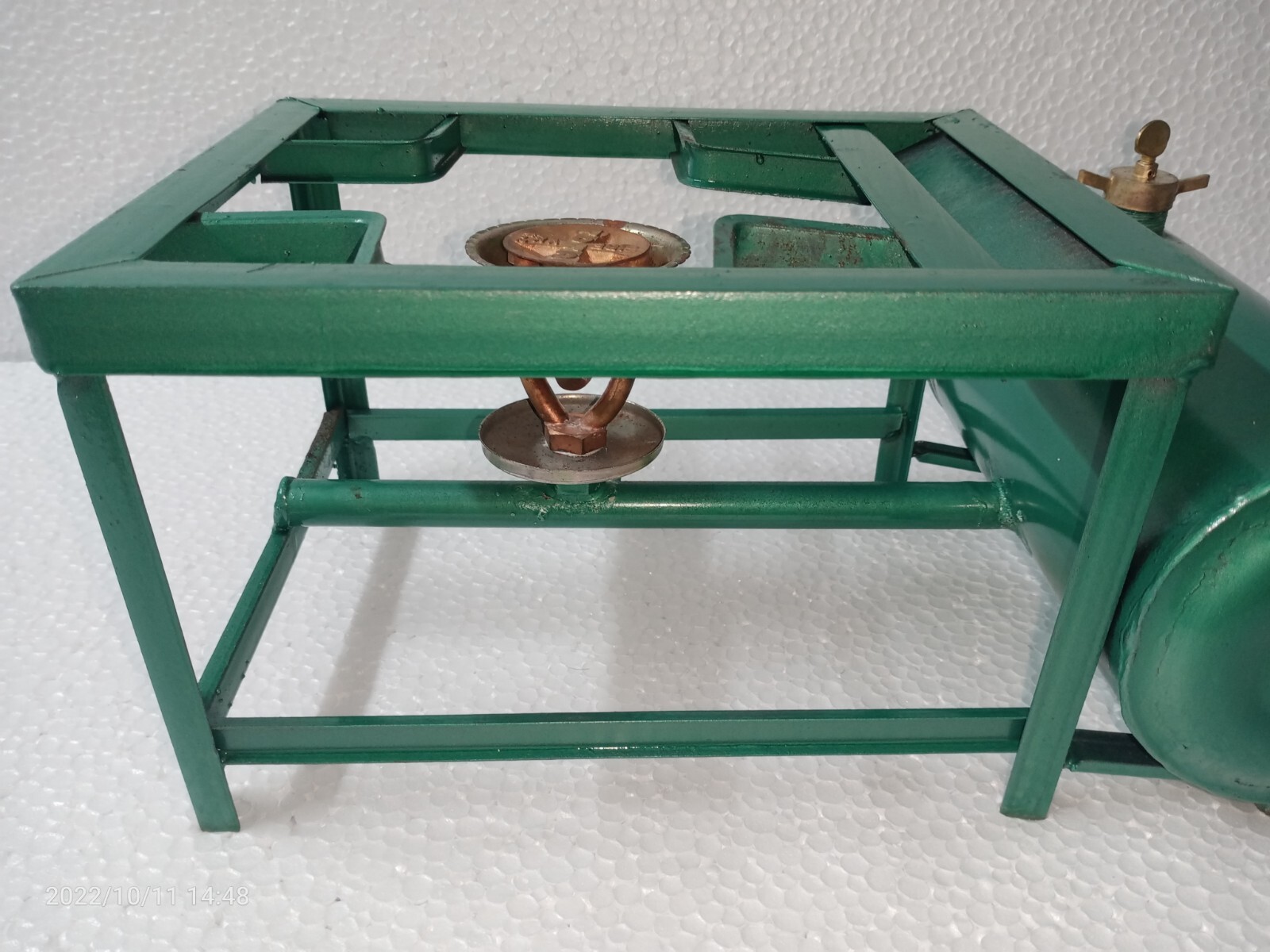 Single Portable Burner Iron kerosene fuel Stove Outdoor Camping Cooker eBay