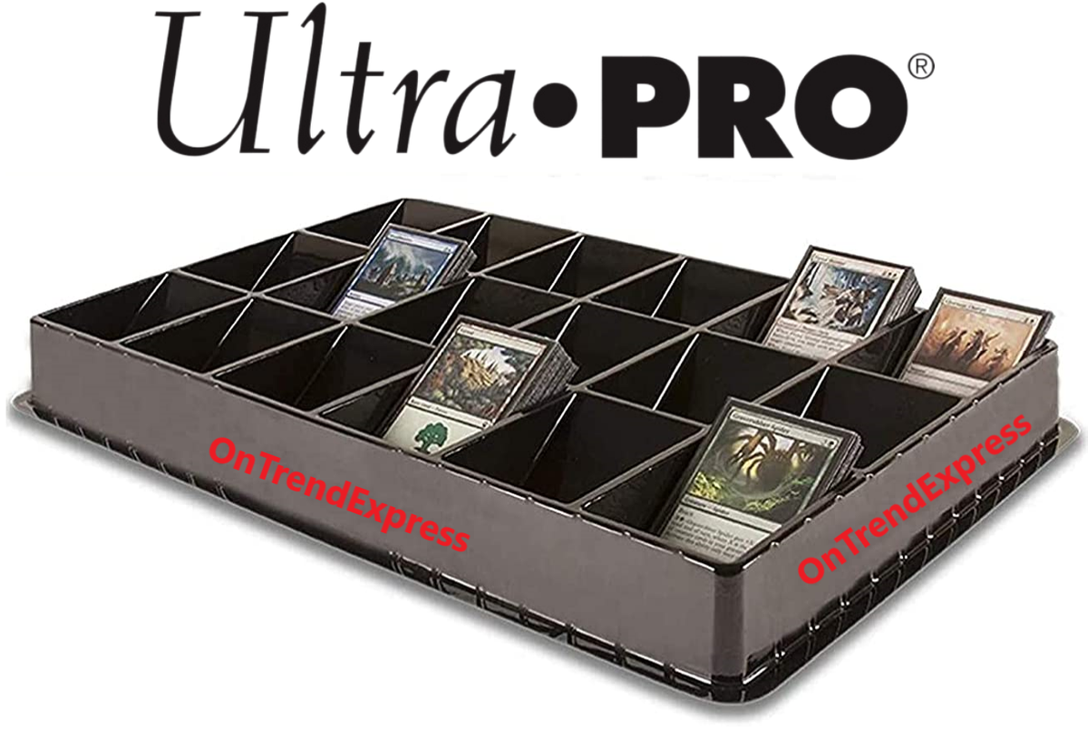 Ultra Pro - Card Sorting Tray 18 Compartment Sorter Plastic