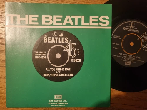 THE BEATLES - All You Need Is Love - Parlophone Records 7” Single