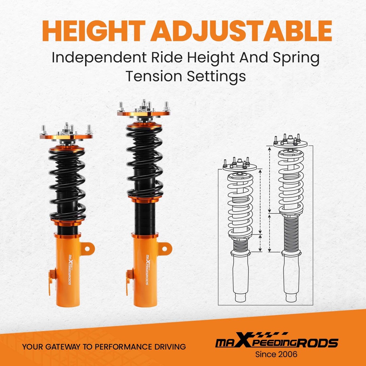 Best Selling Coilover Suspension Kit for Daily Driving in 2025