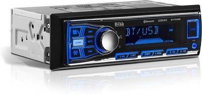 BOSS Audio Systems 611UAB Car Stereo System - Single Din, Bluetooth Black 