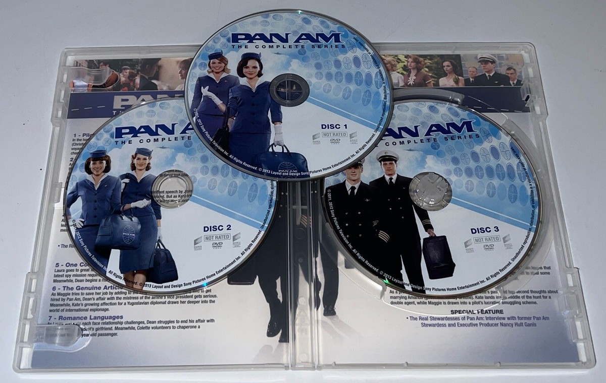 Pan Am: The Complete Series (DVD) Mint Discs - Margot Robbie