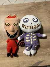 Disney Nightmare Before Christmas Lock  Barrel Plush 12" Rare Cool Halloween