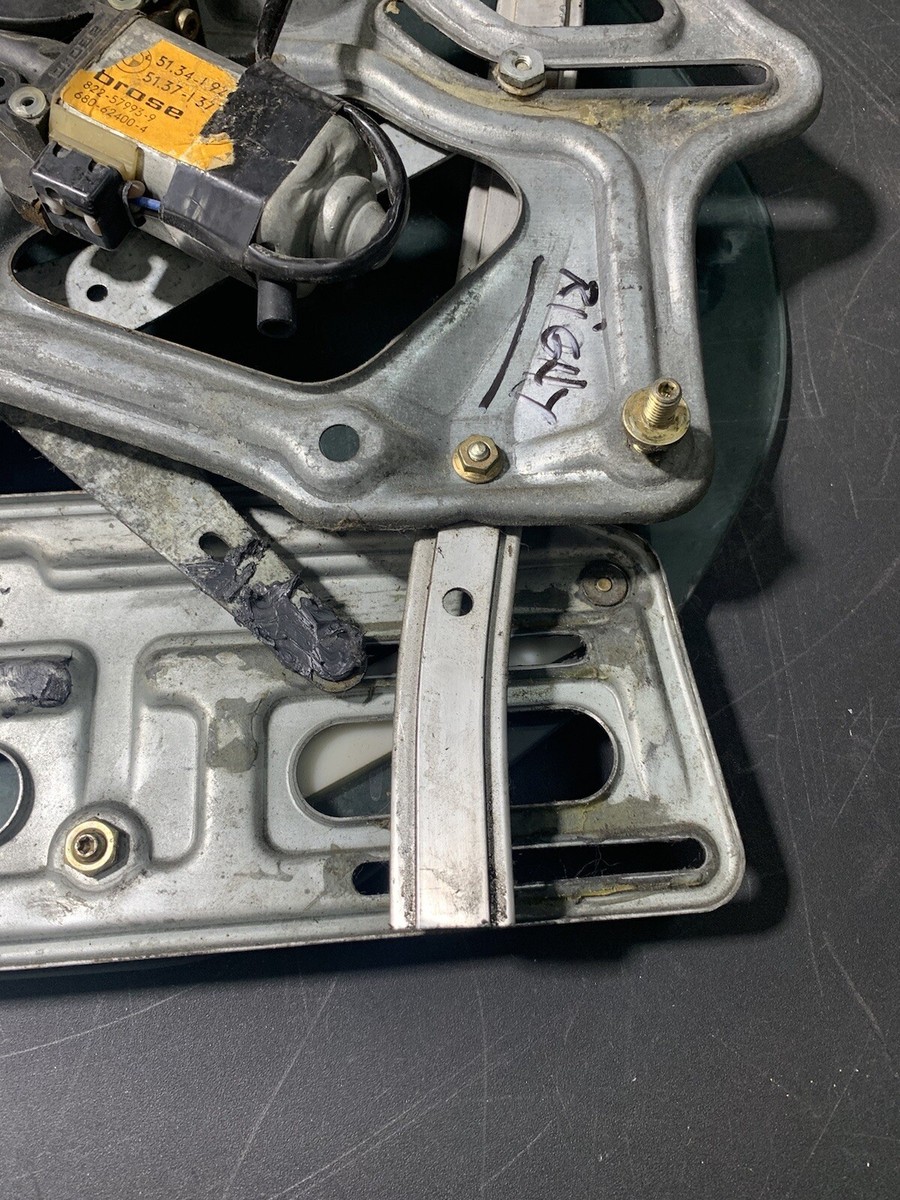 BMW Oem E30 Convertible Right Rear Lifter Regulator & Motor 