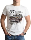 57th Birthday T-Shirt Funny Car Gift 57 Year Old Banger Mens T Shirt Top Tee