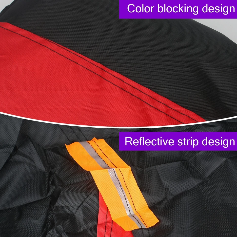 For Chevrolet Equinox Winter Full Car Cover Rain Snow UV Resistant Protection - Image 3 of 4