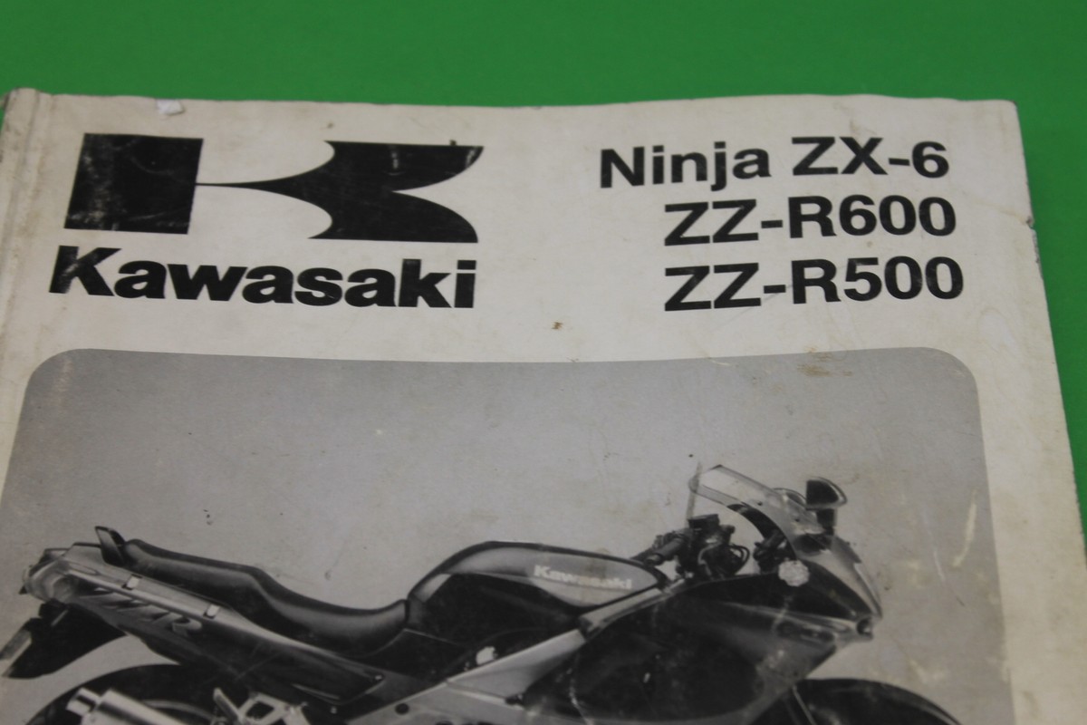 please  OEM 1993-1997 KAWASAKI NINJA ZX600 ZX500 SUPPLEMENT SERVICE